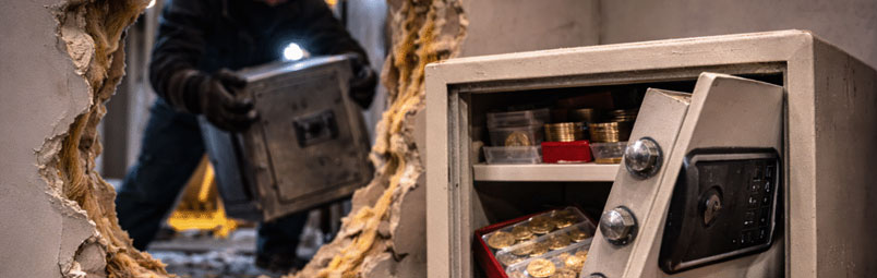 Latest burglary tactic targets lightweight safes