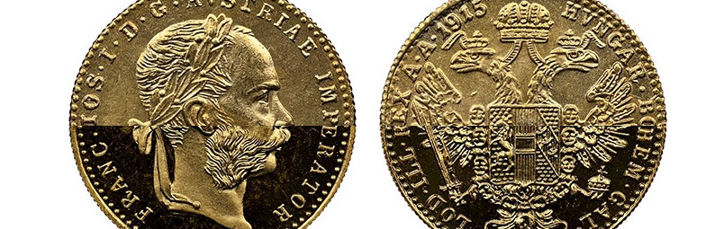 Counterfeit Detection: Austria 1915 Ducat - Restrike