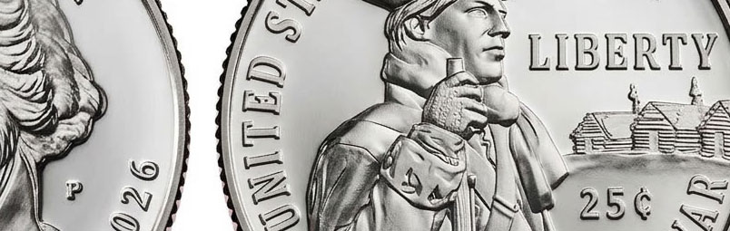 1776-2026 Semiquincentennial Revolutionary War Quarter Enters Circulation