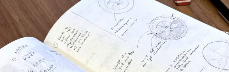 How is a coin design is actually created?