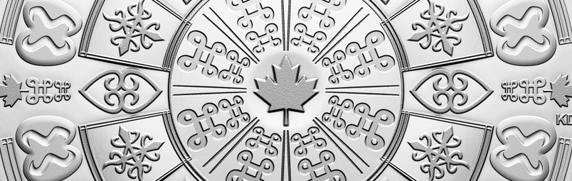 The Royal Canadian Mint's Commemorating Black History Silver Coin Series Celebrates The Artistry And Cultural Significance Of West African Adinkra Symbols
