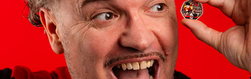 Mischeif Minted! Dennis the Menace Makes His Mark on a 50P